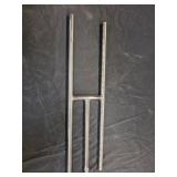 Fire Pit Essentials24 in. Stainless Steel H-Burner with Coupler and Allen Wrench MSRP $69.99 Missing Items (See Pictures and Description)