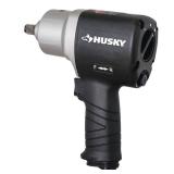 Husky H4480 800 ft/lbs Max Torque Lightwieght Twin Hammer 1/2 Inch Impact Wrench (New Open Box) $139.00