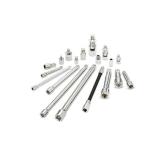 1/4 in., 3/8 in., 1/2 in. Drive Accessory Set (19-Piece) MSRP $45.00 (Missing pieces)