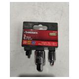 Husky HADPTR3PC 1/4 and 3/8 in. Drive Adapter Set (3-Piece) MSRP $15.00 (Missing Piece)