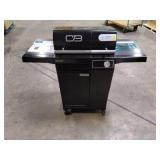 Charbroil Electric Grill, Edge 330 Square Inch Grill with Cabinet and Side Shelves, Black - Retail: $297