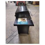 Charbroil Electric Grill, Edge 330 Square Inch Grill with Cabinet and Side Shelves, Black - Retail: $297