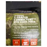 Ozark Trail 8 Person Connectent with Screen Porch - Retail: $139