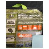 Ozark Trail 10-Person Modified Dome Tent with Screen Porch - Retail: $129