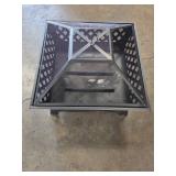 Hampton BayTipton 34.00 in. W Rubbed Bronze Steel Wood Outdoor Fire Pit with Screen and Poker Included MISSING ITEM (See Pictures and Description) - Retail: $179