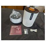 Edendirect430 sq. ft. 4-Speed Mode H13 True HEPA Personal Air Purifier in White, w/ Timer, Ultra Quiet, Remove Smoke, Odor, Dander - Retail: $74