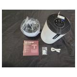 Edendirect430 sq. ft. 4-Speed Mode H13 True HEPA Personal Air Purifier in White, w/ Timer, Ultra Quiet, Remove Smoke, Odor, Dander - Retail: $74