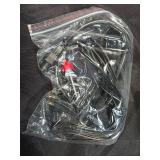 COWSAR7 in. 0.15 cu. ft. 4L LED Mini Refrigerator w/ Portable Cooler for Bedroom, Office, Car, Skincare, Drinks, in Black - Retail: $65