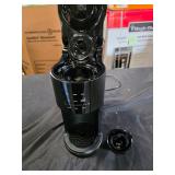 COWSARCoffee Machine 2-in-1 Single Serve Cup Drip Coffee Maker, for K-Cup Coffee Capsule Pod, Coffee Powder in Black - Retail: $94