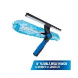 UngerProFlex 2-in-1 18 in. Window Cleaner Squeegee and Scrubber Combi MISSING ITEM (See Pictures and Description) - Retail: $24