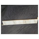 Hampton BayHampton Bay Drama Marble Endsplash Kit for Countertop with Eased Edge and Loose Backsplash - Retail: $34