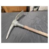 Husky5 lb. Pick Mattock with 36 in. Wooden Handle DAMAGED (See Pictures and Description) - Retail: $34
