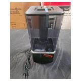 Edendirect1.1 Gal. Black Top Filled Cold Mist Ultrasonic Desktop Humidifier with Incense Box Diffuser Up to 450 sq. ft. - Retail: $48