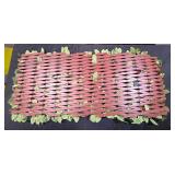 Vigoro36 in. Green Artificial PVC Expandable Trellis 36 in. x 72 in. Chestnut Leaves - Retail: $59