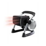 Lasko1500W 11.75 in. Black Electric Utility Ceramic Space Heater with Pivoting Head, 2 Heat Settings and Fan Only Mode - Retail: $59