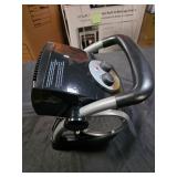 Lasko1500W 11.75 in. Black Electric Utility Ceramic Space Heater with Pivoting Head, 2 Heat Settings and Fan Only Mode - Retail: $59