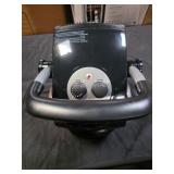 Lasko1500W 11.75 in. Black Electric Utility Ceramic Space Heater with Pivoting Head, 2 Heat Settings and Fan Only Mode - Retail: $59