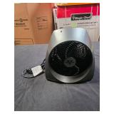 VornadoVH240 1500-Watt Gray Indoor Electric Fan Space Heater with Adjustable Thermostat , 3-Heat Settings, Safety Features - Retail: $79