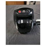 VornadoVH240 1500-Watt Gray Indoor Electric Fan Space Heater with Adjustable Thermostat , 3-Heat Settings, Safety Features - Retail: $79