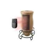 LaskoDesigner Series 1500W 16 in. Beige Electric Tower Ceramic Space Heater with Timer, Thermostat, and Remote Control - Retail: $76