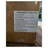 Hooure30 in. 900 CFM Stainless Steel Range Hood with 4-Speed Settings, Remote Control LED, Gesture Control, Detachable Oil Cup - Retail: $265