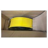 Stbine20 in. Direct Drive Drum Fan, 6100 CFM High-Velocity Air Circulator with 180Â° Pivoting Head in Yellow - Retail: $160