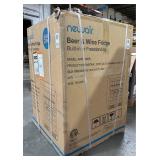 Newair 24\" Built-in Wine and Beverage Refrigerator 20 Bottles & 70 Cans, Dual Temperature Zone, Stainless Steel, Drinks and Wine Combination Fridge, appears unopened  - Retail: $699