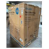 Newair 24\" Built-in Wine and Beverage Refrigerator 20 Bottles & 70 Cans, Dual Temperature Zone, Stainless Steel, Drinks and Wine Combination Fridge, appears unopened  - Retail: $699