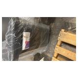 Simplehuman 45L Rectangular Step Kitchen Trash Can with Liner Pocket, Brushed Stainless Steel with Grey Plastic Lid - Retail: $109