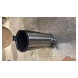 StyleWell 8 Gal. Stainless Steel Round Step-On Trash Can - Retail: $54