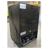 SIMZLIFE23.5 in. Single Zone 180-Cans Freestanding/Built-in Beverage Refrigerator Cooler Fridge in Black, and Reversible Door - Retail: $770