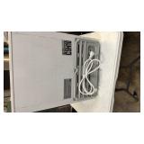 COWSARGarage Ready 20.67 in. 1.8 cu. ft. Manual Defrost Chest Freezer with Temperature Alarm Chest Freezer in White - Retail: $252