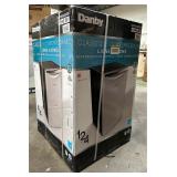 DanbyContemporary Classic 4.4 cu. ft. Retro Mini Fridge in Iridium Silver without Freezer - Retail: $349