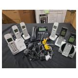 PHONE AND ELECTRONICS BUNDLE VTech AT&T Panasonic TOTAL VALUE OVER $200 (See Pictures and Description) - Retail: $0