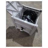 Suncast100 ft. Hose Hideaway Dove Gray DAMAGED (See Pictures and Description) - Retail: $39