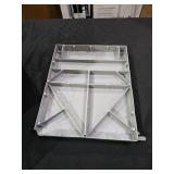 Suncast100 ft. Hose Hideaway Dove Gray DAMAGED (See Pictures and Description) - Retail: $39