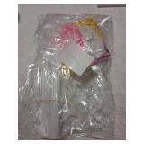 Donut Table Centerpiece Balloons Stand Kit 2 Sets with 2 Doughnut Foil Balloons and 14 Latex Pastel Balloons for Donut Time Decoration Birthday Party Wedding Baby Shower Party Decoration - Retail: $16