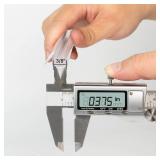 AmazerBath 3 PCS Shower Door Bottom Seal for 3/8 Inch Glass - (15.75 Inches x 3), 3 Section Segmented Shower Installation Kit Frameless Glass Door Seal Strip - Retail: $9