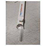 AmazerBath 3 PCS Shower Door Bottom Seal for 3/8 Inch Glass - (15.75 Inches x 3), 3 Section Segmented Shower Installation Kit Frameless Glass Door Seal Strip - Retail: $9