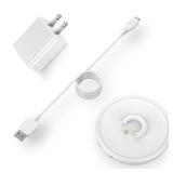 Charging Cradle Bose SoundLink Revolve, Charging Dock for Bose SoundLink Revolve+, Charger Adapter for Bose SoundLink Revolve II, Bose SoundLink Revolve II+ Bluetooth Speaker, Bose Charger Dock(White)