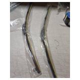 HIDOFILT Dual Rubber Blade Windshield Wipers 22"+22"J/U Hook Automotive Replacement Wiper Blades for My Car Ford F150/F250/F350 2012-2025 Chevy Silverado/Impala/Dodge Challenger...(Pack of 2) - Retail