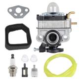 ALL-CARB Carburetor Air Filter Spark Plug Kit Replacement for Troy Bilt TB516EC Edger 29cc 4-Stroke Replacement for Craftsman 316711930 316791960 316791210 Trimmer - Retail: $15