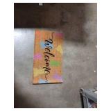 Welcome Peeps Door Mat - Retail: $25