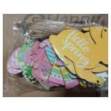 Easter Spring Banner Kit with Twine - Retail: $12