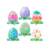 Easter Egg Paper Decorations Set - Retail: $12