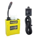 HANQIMOTO CDI Box,CG125 6 Pin AC CDI with Long Wire,High Performance Racing Parts,Digital Adjustable 9 Ignition Curves for CG 125cc 150cc 200cc 250cc Engine ATV (CG AC CDI with Wire) - Retail: $42