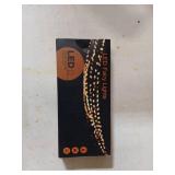 Ariceleo Led Fairy Lights Battery Operated, 1 Pack Mini Battery Powered Copper Wire Starry Fairy Lights for Bedroom, Christmas, Parties, Wedding, Centerpiece, Decoration (5m/16ft Warm White) - Retail: