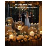 Homemory 12pcs Remote Timer LED Tea Lights Candles, 400+Hours Flickering Flameless Battery Votive Tealights for Tabletop Lighting, Centerpieces Decor, Holiday - Retail: $16