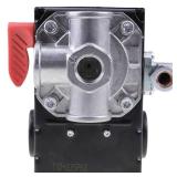 Fakojer Pressure Switch Z-AC-0746 AC-0746 ZAC0746 Compatible with Porter Cable CPF6025VP DeVilbiss EXFBC5520VP EXFBC6020VP 66-651 Air Compressor - Retail: $44