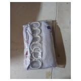 Watercolor Floral Shower Curtain Colorful Flower Botanical Rustic Spring Blossom Wildflower Plant Fabric Bathroom Decor Sets with Hooks - Retail: $16